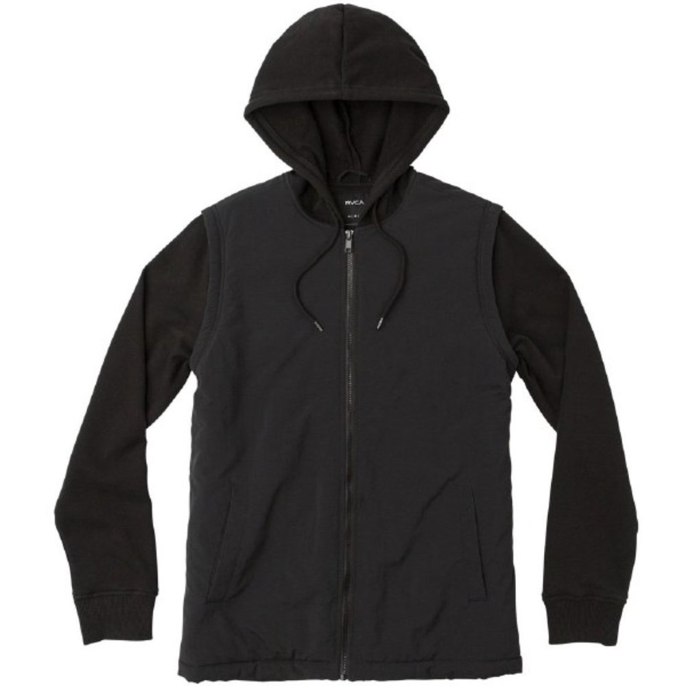 RVCA Logan Puffer Fleece Size L